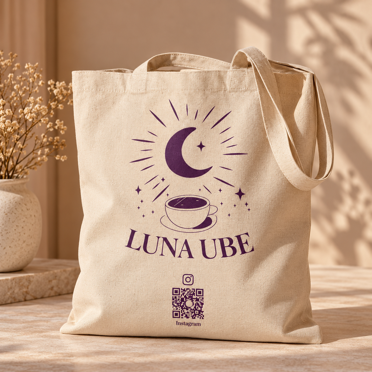 Tote bag LUNA UBE