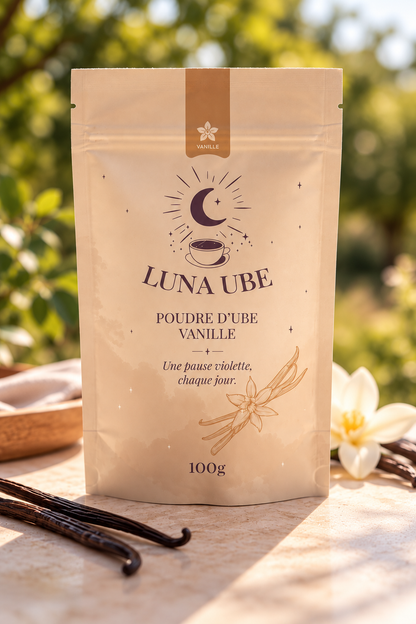Poudre d’ube 100% naturelle – Le rituel violet de LUNA UBE