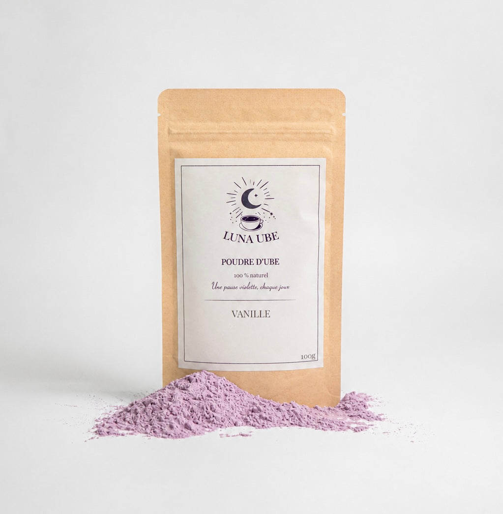 Poudre d’ube – Le rituel violet de LUNA UBE